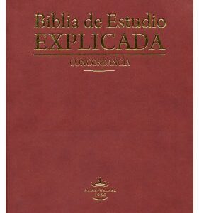 Biblia de Estudio Explicada (Piel especial marrón)