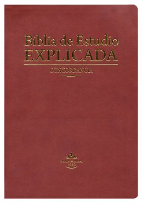 Biblia de Estudio Explicada (Piel especial marrón)
