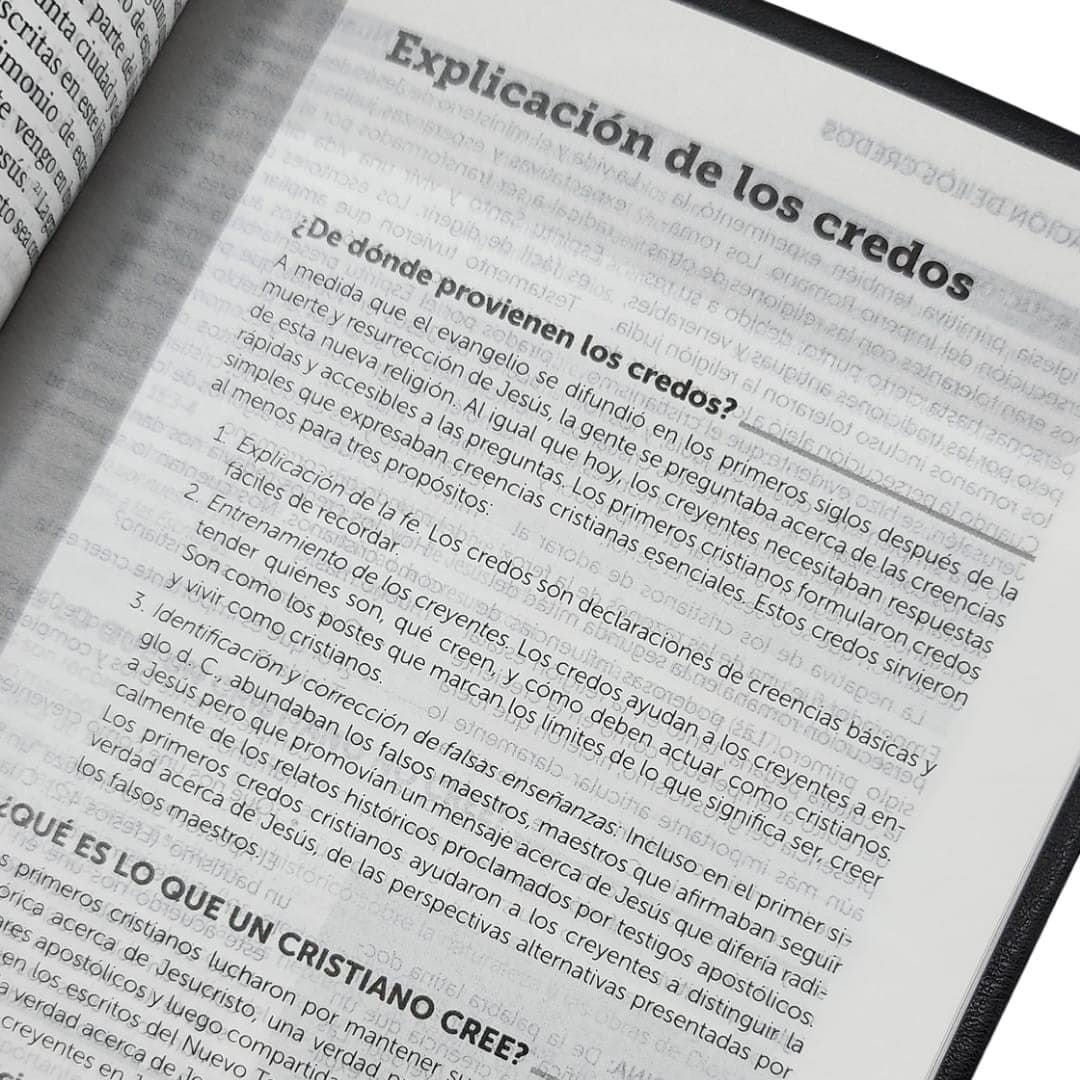 Biblia de referencia con enciclopedia ilustrada (Similpiel negro) - Imagen 3
