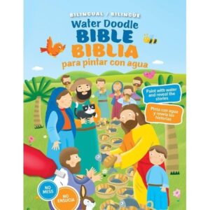 Biblia para pintar con agua  -Bilingue