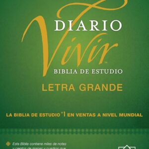 Biblia de estudio del diario vivir NTV, letra grande Tapa dura