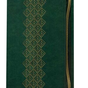 Biblia ultrafina NTV de zíper, con Filament SentiPiel, Verde esmeralda