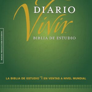 Biblia de estudio del diario vivir NTV (Tapa dura, Verde, Letra Roja)