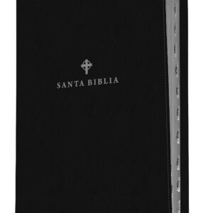 Santa Biblia NTV, Edición de referencia ultrafina, letra grande, SentiPiel, Negro, Índice