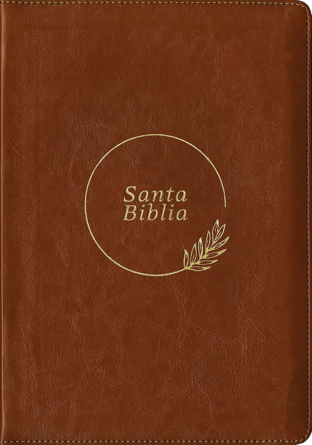 Biblia RVR60, cierre índice con referencias, 9,5 puntos café