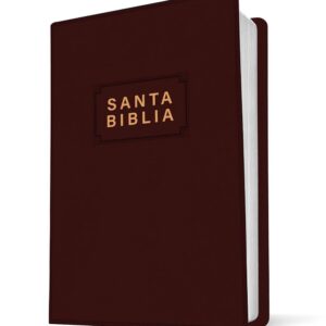 Santa Biblia NTV, Edición premio y regalo Vinil, Vino tinto, Letra Roja
