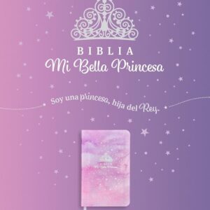 Biblia NTV, Mi bella princesa, SentiPiel, Violeta brillante