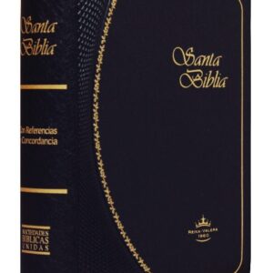 Biblia Reina Valera 1960 Tamaño Bolsillo Letra Chica Vinil Negro