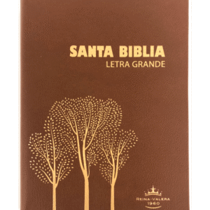 Biblia Reina Valera 1960 Letra Grande 11 puntos Café