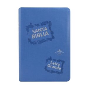 Biblia Reina Valera 1960 Letra Grande 11 puntos Azul