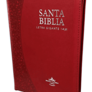 Biblia Reina Valera 1960 Letra Grande Cierre Índice Rojo