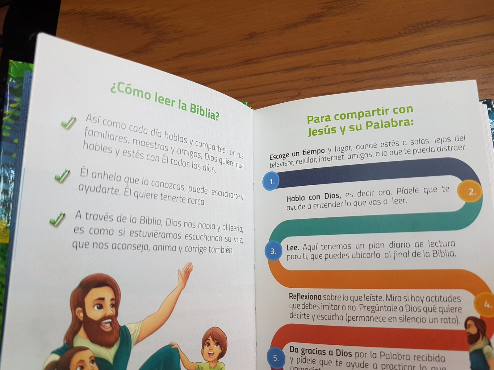 Biblia Ilustrada Valientes Con Jesús Para Niños, Rvc - Imagen 3