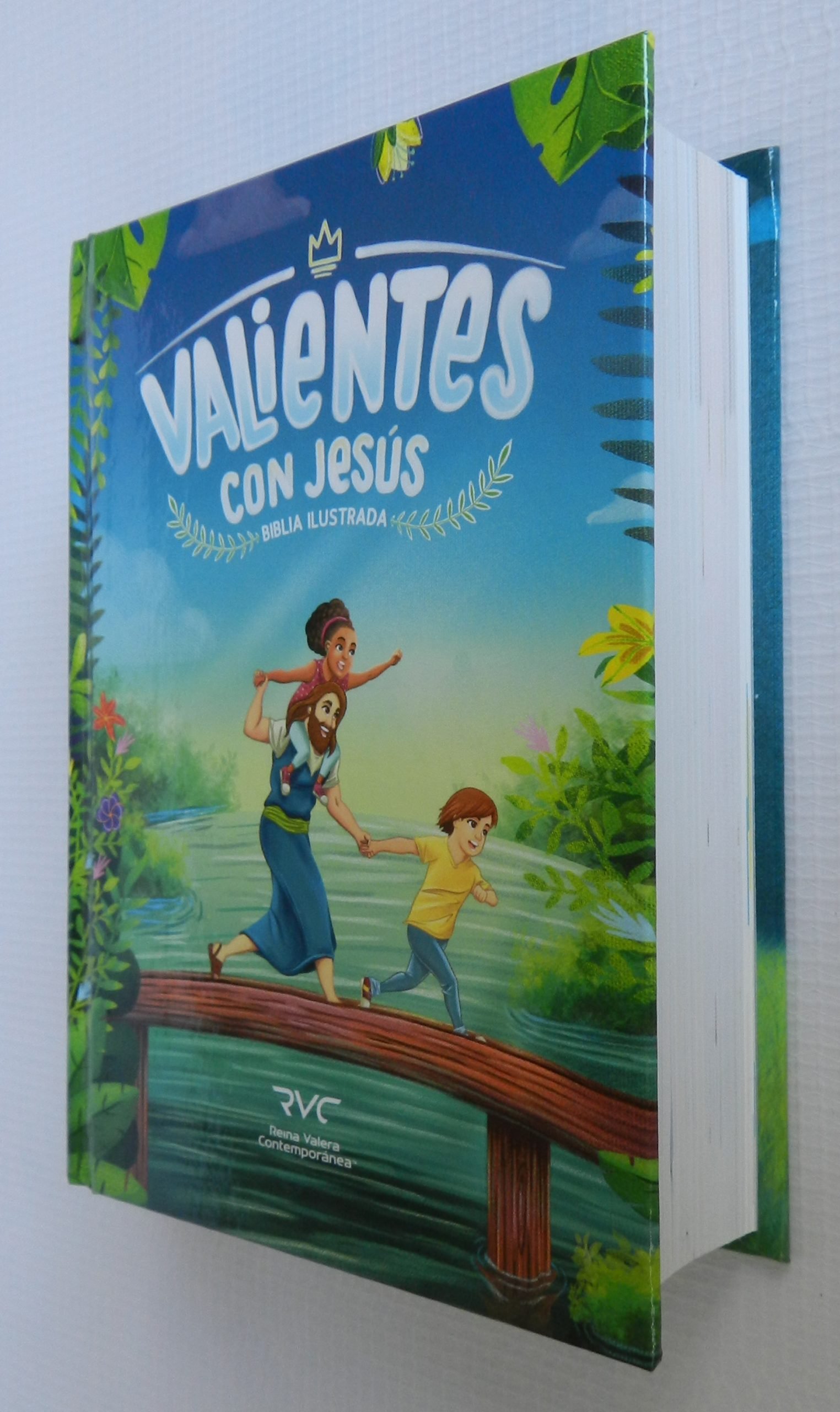 Biblia Ilustrada Valientes Con Jesús Para Niños, Rvc