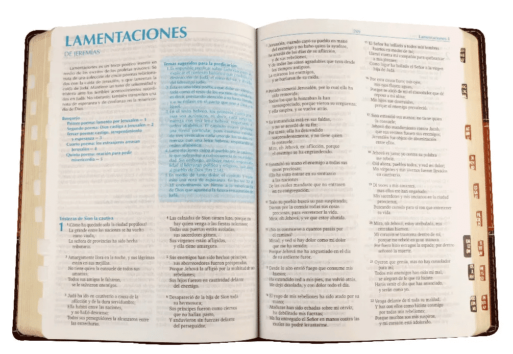 Biblia para la predicación RVR 1960 con índice - Imagen 3
