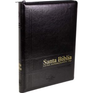 Biblia Reina Valera 1960 Letra Super Gigante 19 puntos con índice y cierre