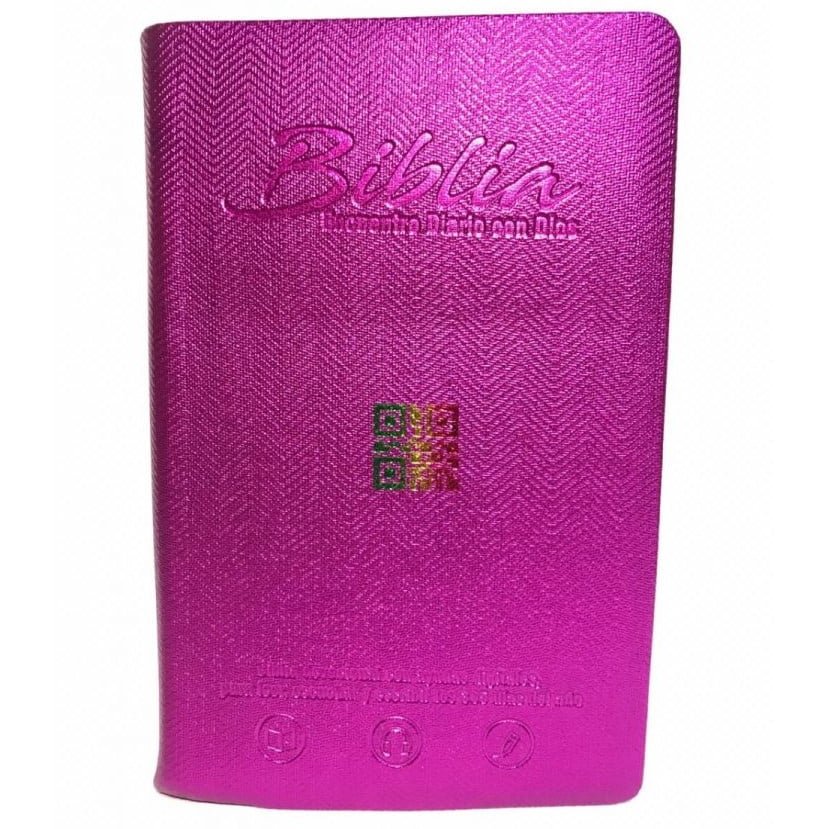 Biblia Encuentro Diario con Dios RVC Morado
