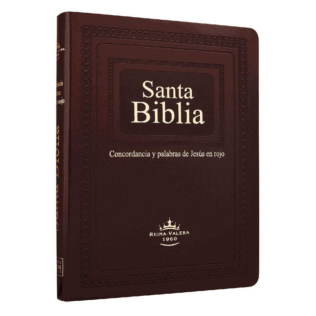 Biblia RVR1960 Letra Gigante concordancia marrón