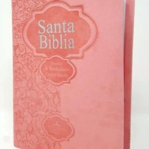 Biblia RVR1960 mediana rosa concordancia