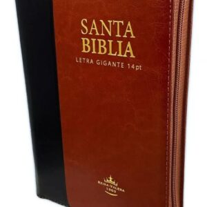 REINA VALERA 1960 LETRA GIGANTE NEGRA MARRON INDICE