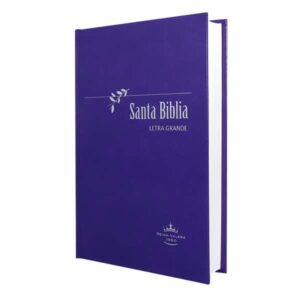 Biblia Reina Valera 1960 Letra Grande 11 puntos Tapa dura Purpura