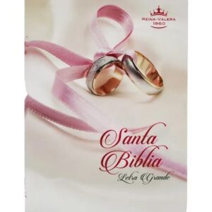 Biblia Reina Valera 1960 Letra Grande 11 Anillo Bodas