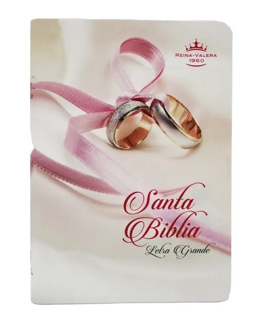 Biblia Reina Valera 1960 Letra Grande 11 Anillo Bodas
