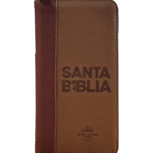 Biblia RVR1960 tamaño agenda Cierre Indice Café