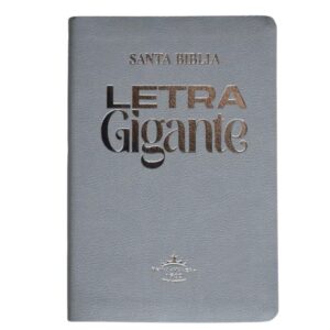 Biblia RVR 1960 Letra Gigante 14 puntos Concordancia Covertex Gris