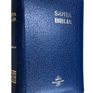 Biblia Reina Valera 1960 compacta azul concordancia, cierre