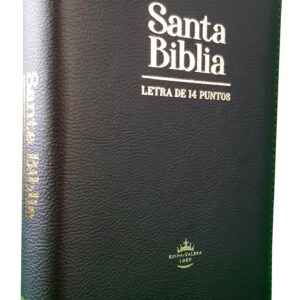 Biblia Reina Valera 1960 Letra Gigante Con Cierre negro