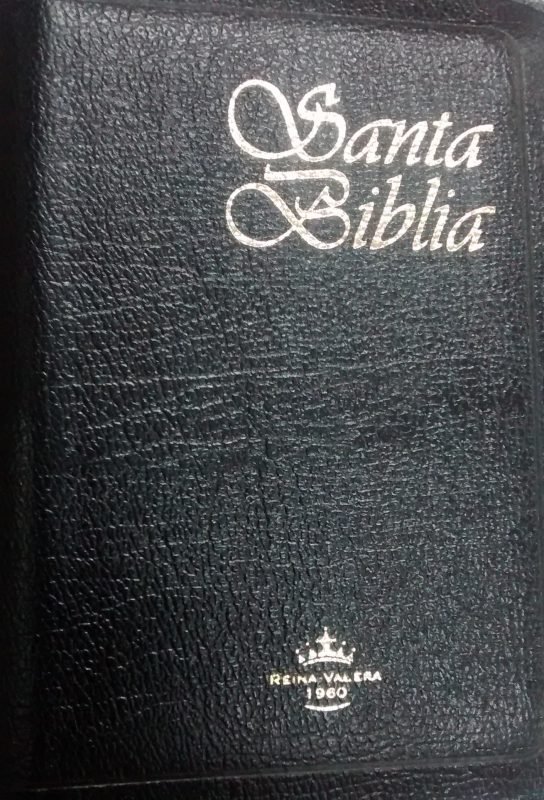 Biblia Pequeña Reina Valera 1960 Piel Concordancia Cierre