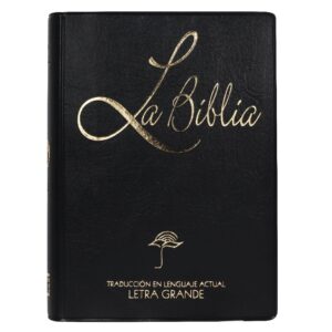 Biblia TLA letra mediana color negro
