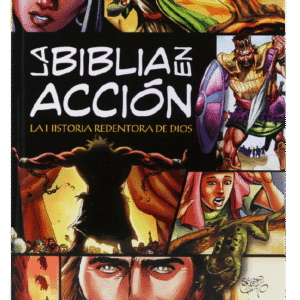 Biblia en acción Comic ilustrada tapa dura
