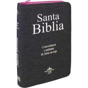 Biblia RVR 1960 Jeans mediana índice canto color