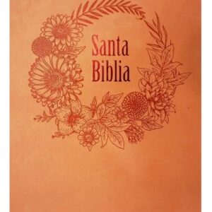 Biblia Letra Grande Reina Valera 60 Concordancia Naranja