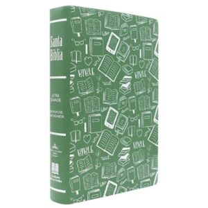 Biblia Reina Valera 60 Letra grande verde