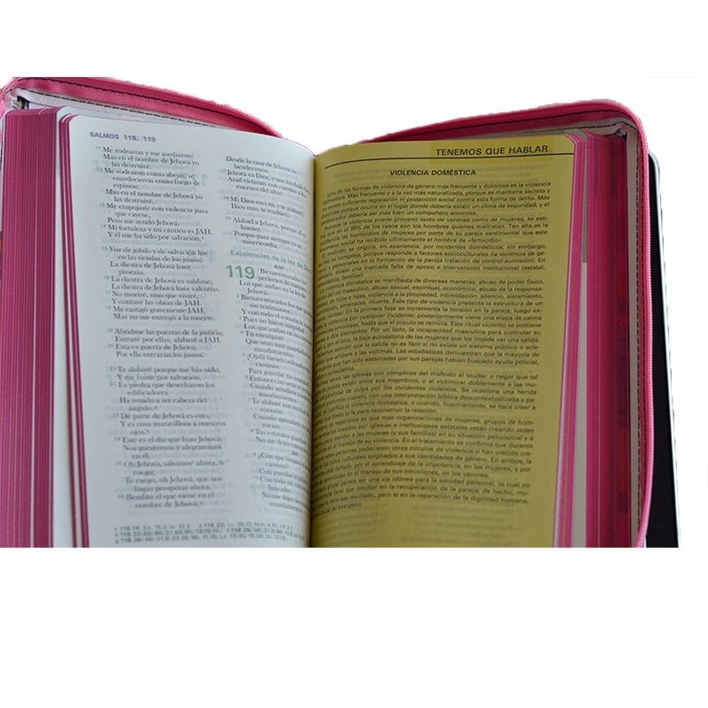 Biblia Reina Valera 60 La mujer en la Biblia con índice - Imagen 4
