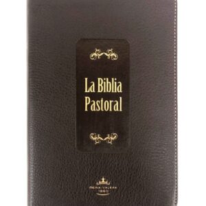 Biblia Pastoral con ceremonias RVR 1960 Letra Grande café