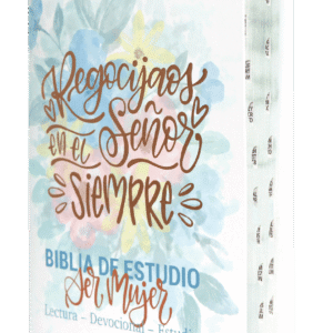 Biblia de Estudio Mujer RVR60 Letra grande índice