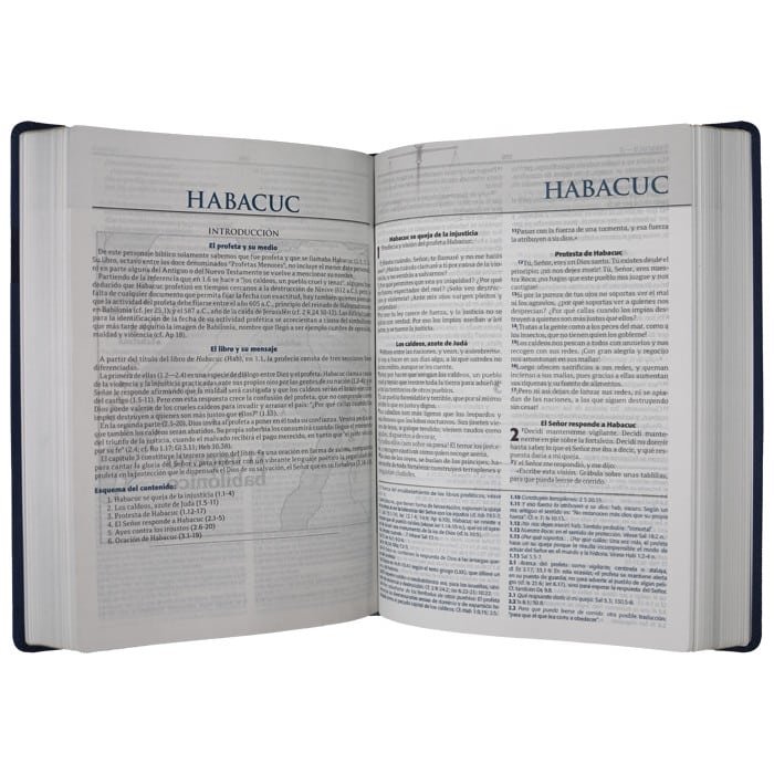 Biblia de Estudio RVC, concordancia, azul oscuro - Imagen 6