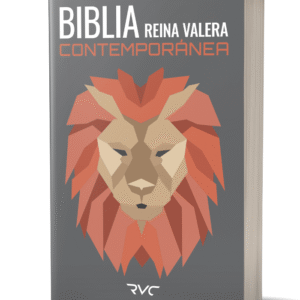 Biblia RVC misionera económica tapa león