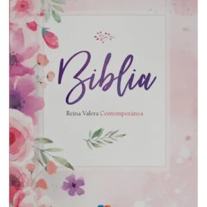 Biblia Rvc Misionera Rústica Flores 9 Puntos
