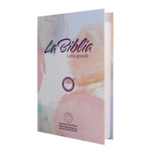 Biblia TLA Letra grande 12 puntos con ayuda emocional - colores