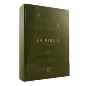 Biblia Traducción Lenguaje Actual Letra Super Gigante PJR Tapa Dura Verde