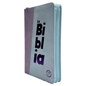 Biblia Traducción Lenguaje Actual Mediana Letra Grande Imitación Morado Lila