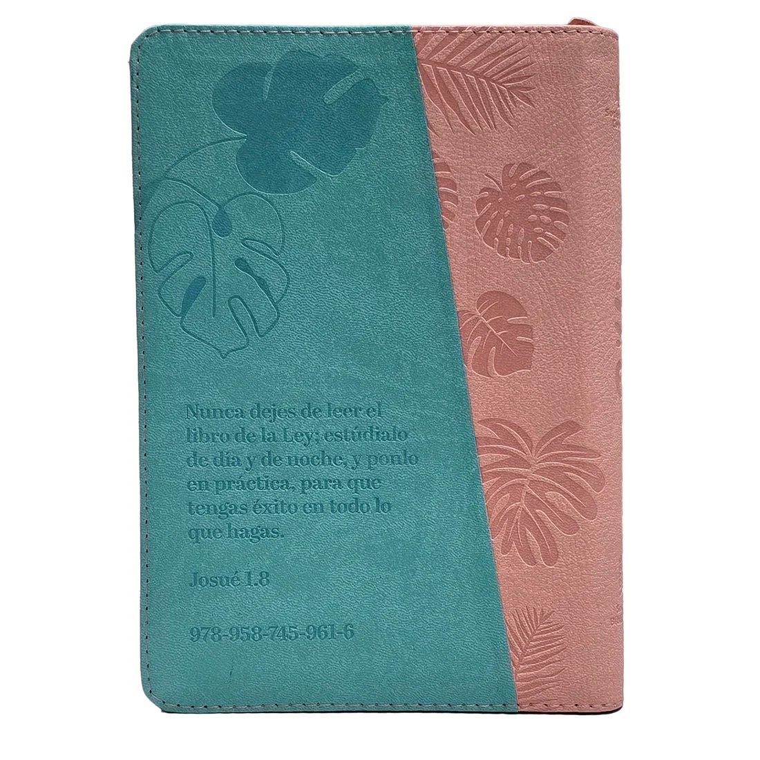 Biblia TLA Letra grande Bicolor Verde Menta Rosa - Imagen 6