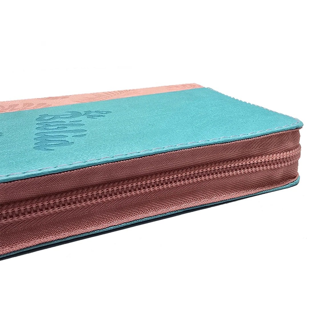 Biblia TLA Letra grande Bicolor Verde Menta Rosa - Imagen 7
