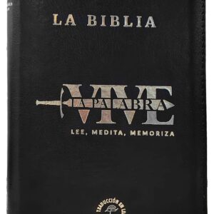 Biblia TLA Vive La Palabra Letra Grande con Cierre - Discipulado