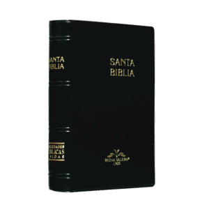 Biblia Reina Valera 1909 Tamaño Bolsillo Letra Chica Vinil Negro