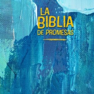 Biblia de Promesas NVI, Tapa dura, Óleo azul letra 10 puntos